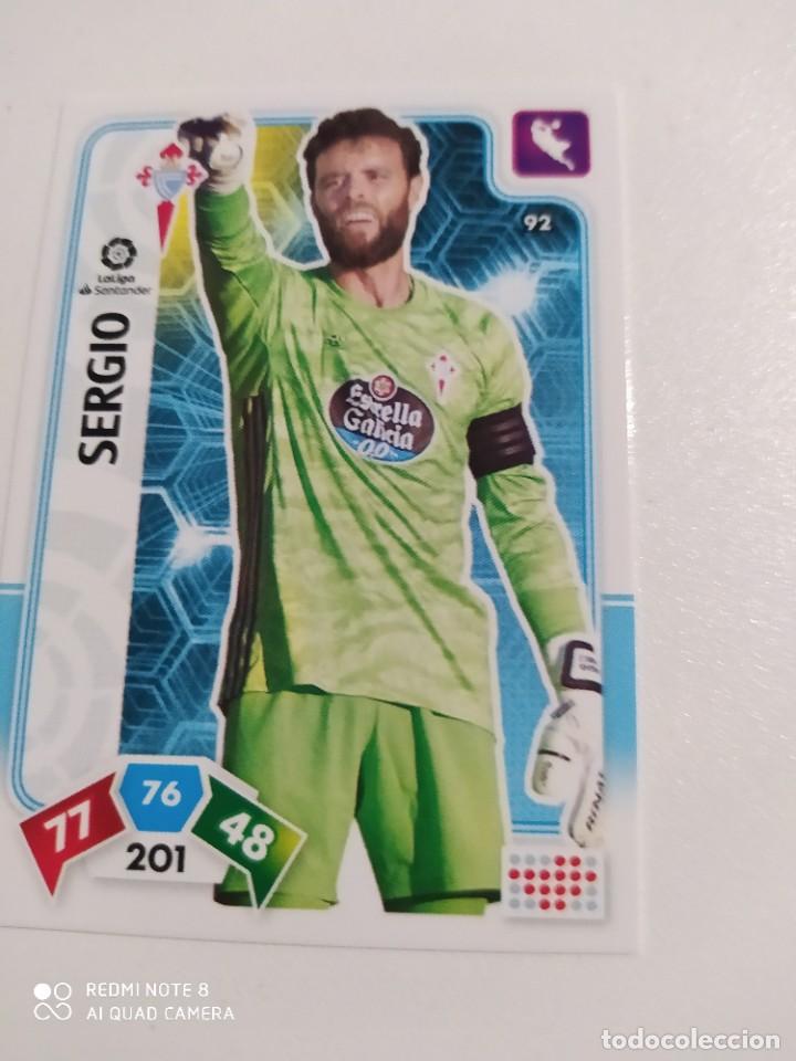 Cromos de f&uacute;tbol: Sergio adrenalyn 19/20 - Foto 1