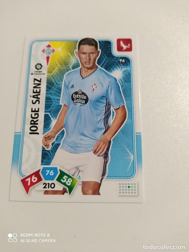 Cromos de f&uacute;tbol: Jorge S&aacute;enz adrenalyn 19/20 - Foto 1