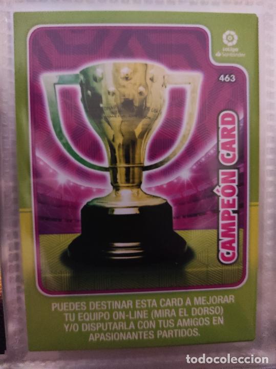 Cartes &agrave; collectionner de Football: 463 CAMPE&Oacute;N CARD ADRENALYN 2019 2020 19 20