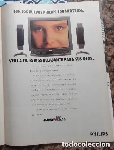 Cromos de f&uacute;tbol: ANUNCIO philips televisor a color - Foto 1