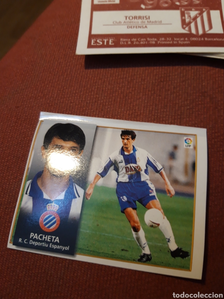 Cromos de f&uacute;tbol: Pacheta espa&ntilde;ol 98 99 1999 1999 ventanilla ESTE - Foto 1