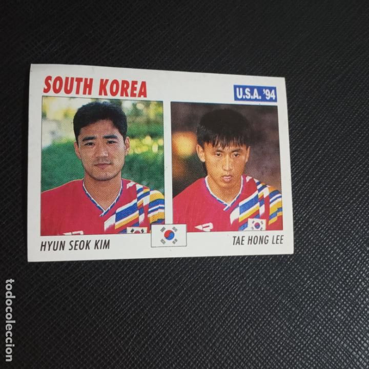 Cromos de f&uacute;tbol: SEOK KIM HONG LEE KOREA SUR SERVICE LINE USA 1994 MUNDIAL WORLD CROMO FUTBOL 94 SIN PEGAR - 176