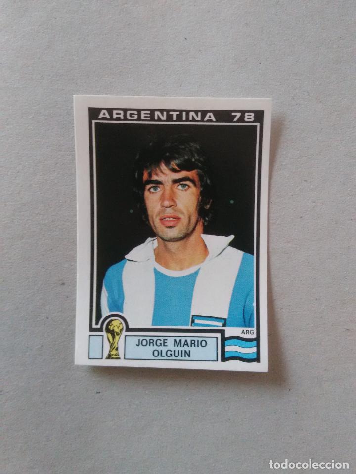 Fu&szlig;ball-Sticker: 94 JORGE MARIO OLGUIN ARGENTINA 78 HISTORIA COPA MUNDO WORLD CUP STORY CROMO PANINI SONRICS