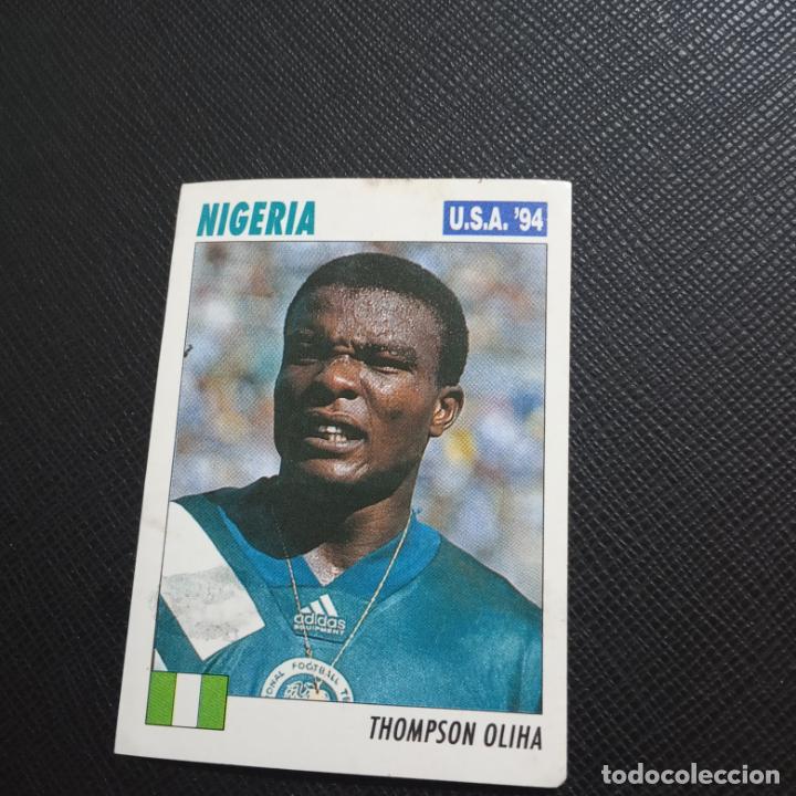 Figurine di Calcio: THOMPSON OLIHA NIGERIA SERVICE LINE USA 1994 MUNDIAL WORLD CROMO FUTBOL 94 SIN PEGAR - 239