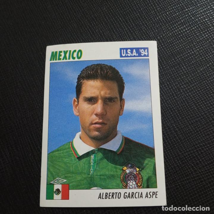 Figurine di Calcio: GARCIA ASPE MEXICO SERVICE LINE USA 1994 MUNDIAL WORLD CROMO FUTBOL 94 SIN PEGAR - 293