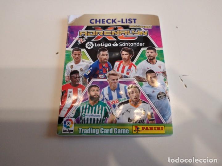 Cartes &agrave; collectionner de Football: C-JOM CHECK LIST ADRENALYN XL 2019 2020 LA LIGA SANTANDER