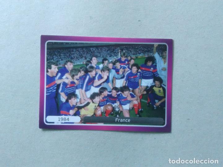 Fu&szlig;ball-Sticker: 526 FRANCIA CAMPE&Oacute;N 1984 VERSI&Oacute;N FONDO LILA EURO 2012 EUROCOPA 12 CROMO STICKER F&Uacute;TBOL PANINI