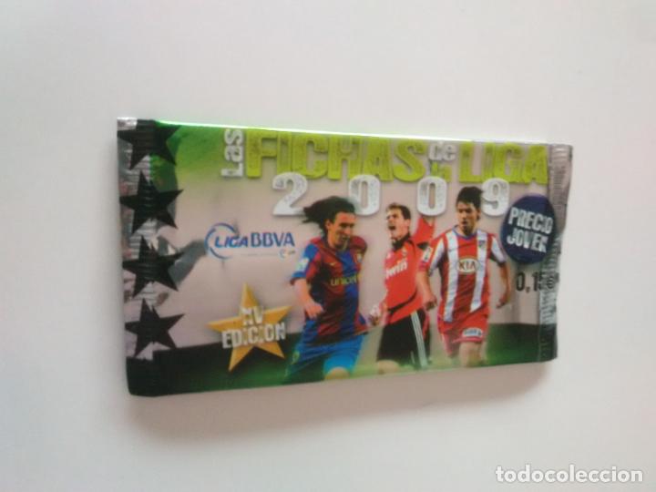 Cromos de F&uacute;tbol: MESSI CASILLAS AG&Uuml;ERO SOBRE CROMOS VAC&Iacute;O FICHAS LIGA 2008-2009 MUNDICROMO 08-09 PRECIO JOVEN 0,15