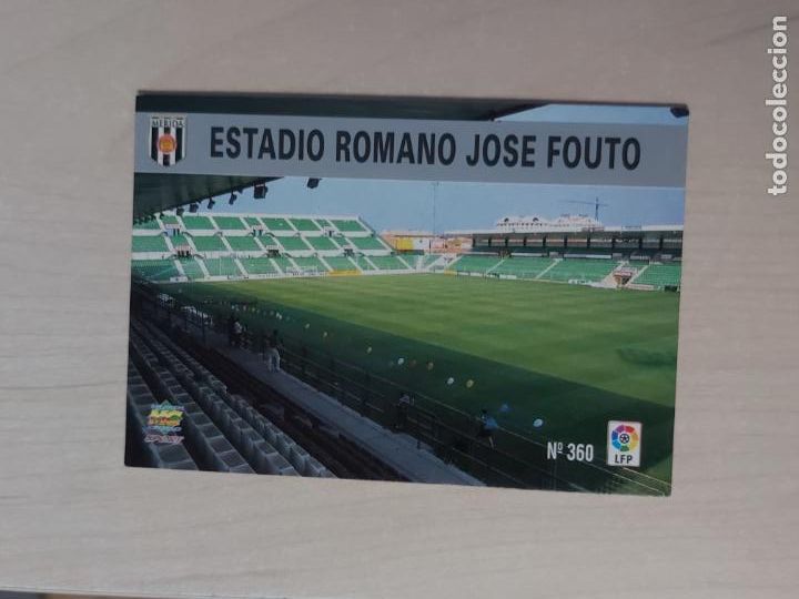 Fu&szlig;ball-Sticker: N&ordm; 360 ESTADIO - MUNDICROMO - FICHAS DE LA LIGA 97 98 - MERIDA