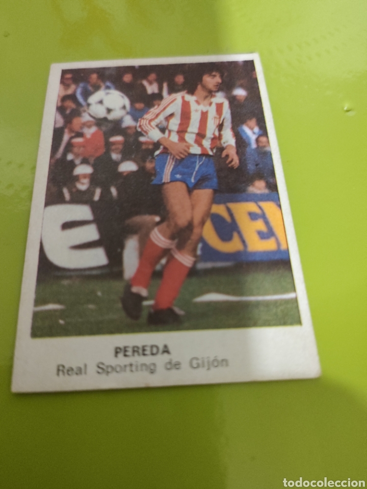 Cromos de f&uacute;tbol: F&uacute;tbol 84. Cromos Cano. Pereda (Sporting) - Foto 1