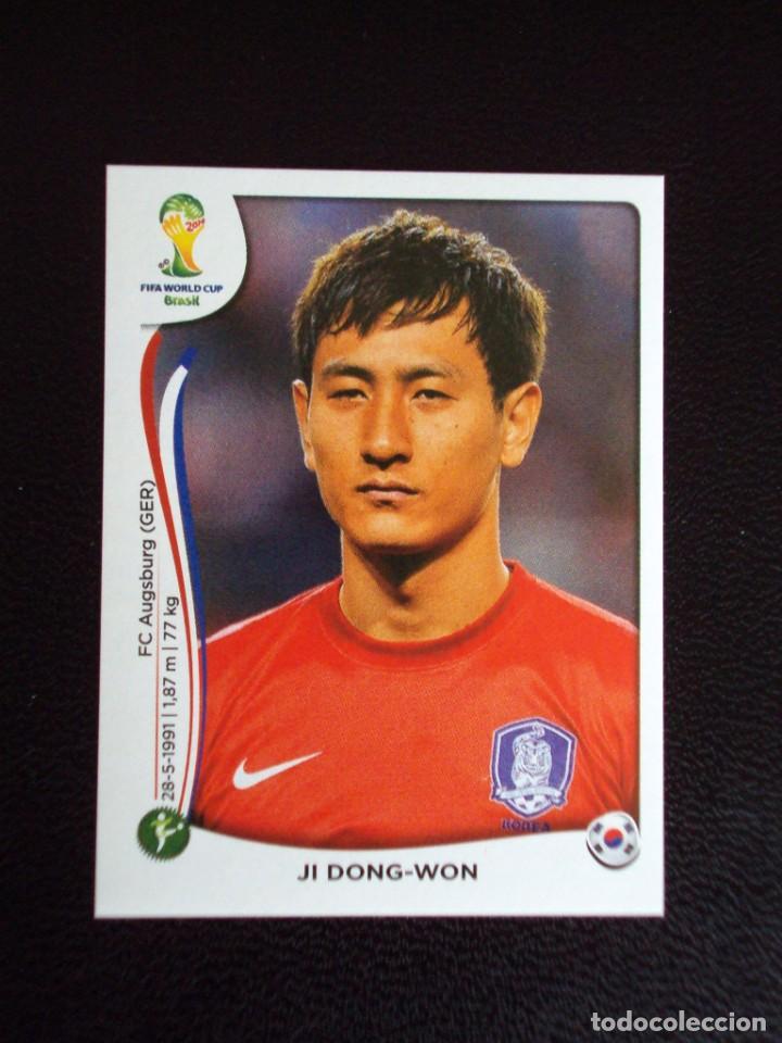 Cromos de f&uacute;tbol: 636 JI DONG-WON COREA DEL SUR MUNDIAL FUTBOL BRASIL 2014 FIFA WORLD CUP PANINI CROMO NUEVO