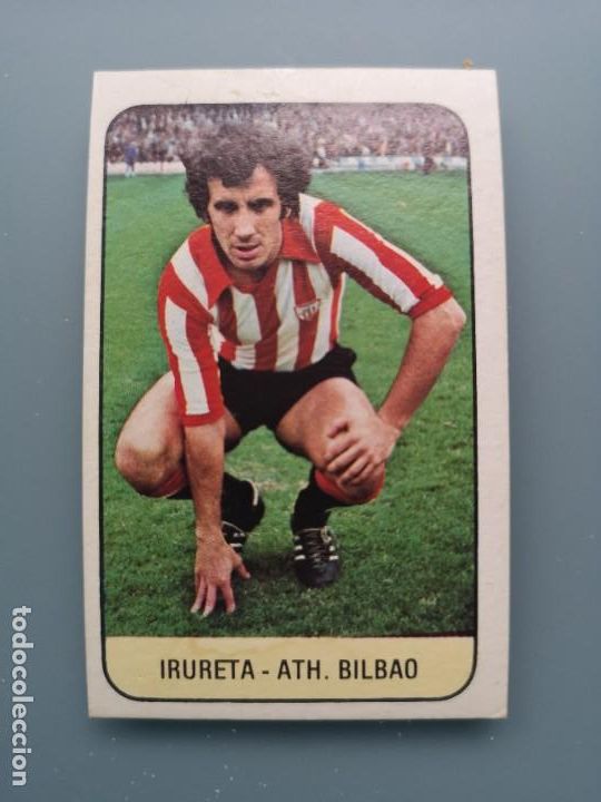Figurine di Calcio: CROMO FUTBOL IRURETA ATHLETIC CLUB BILBAO ED ESTE LIGA 1978 79 78 79 DESPEGADO MBC* PUNTAS PERFECTAS