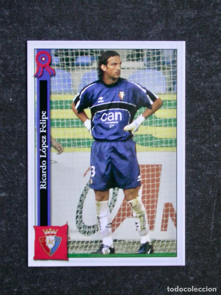 Cromos de f&uacute;tbol: 384 RICARDO OSASUNA / FICHAS DE LA LIGA 2005 2006 05 06 / MUNDICROMO