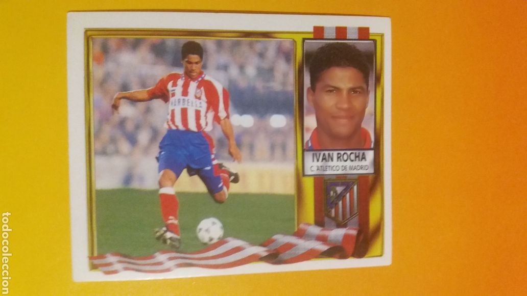 Cromos de f&uacute;tbol: Iv&aacute;n Rocha.baja 95/96.nunca pegado - Foto 1