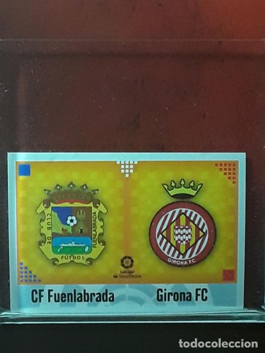 Cromos de f&uacute;tbol: LE LIGA ESTE 2020 2021 SANTANDER 20 21 CROMO PANINI FUTBOL N 4 ESCUDO SMARTBANK FUENLABRADA GIRONA