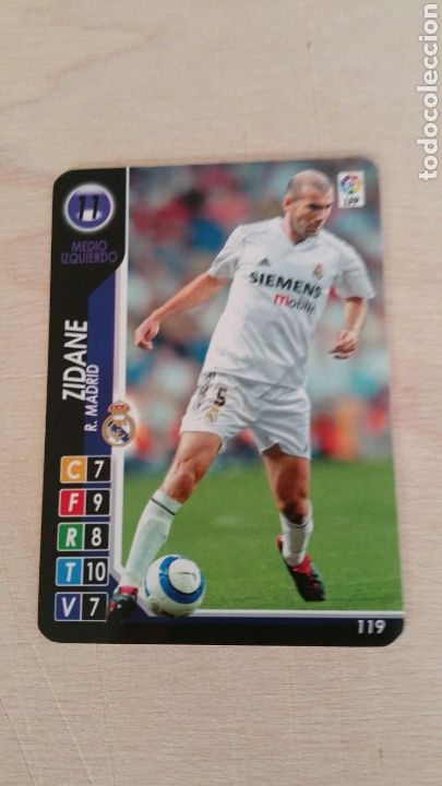 Cromos de f&uacute;tbol: Zidane panini derby total 2004 2005 - Foto 1