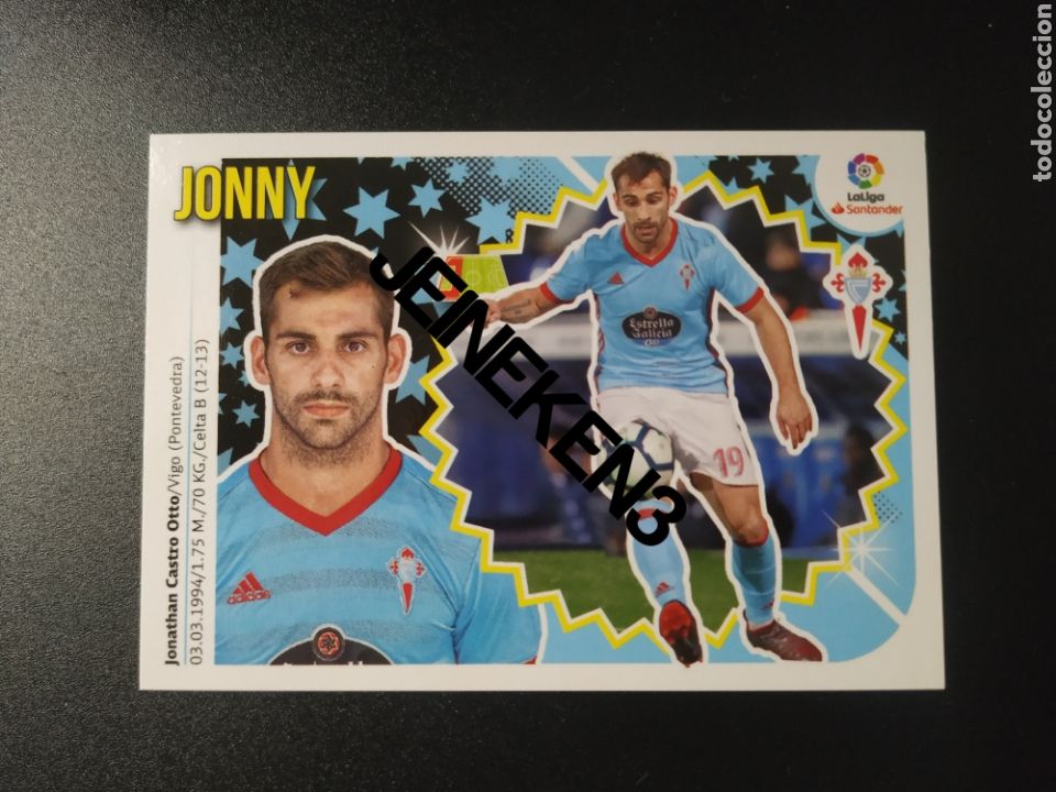 Cromos de f&uacute;tbol: Este 2018/19 7a Jonny Celta - Foto 1