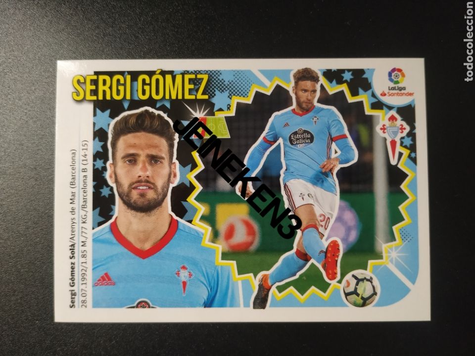 Cromos de f&uacute;tbol: Este 2018/19 5 Sergi Gomez Celta - Foto 1