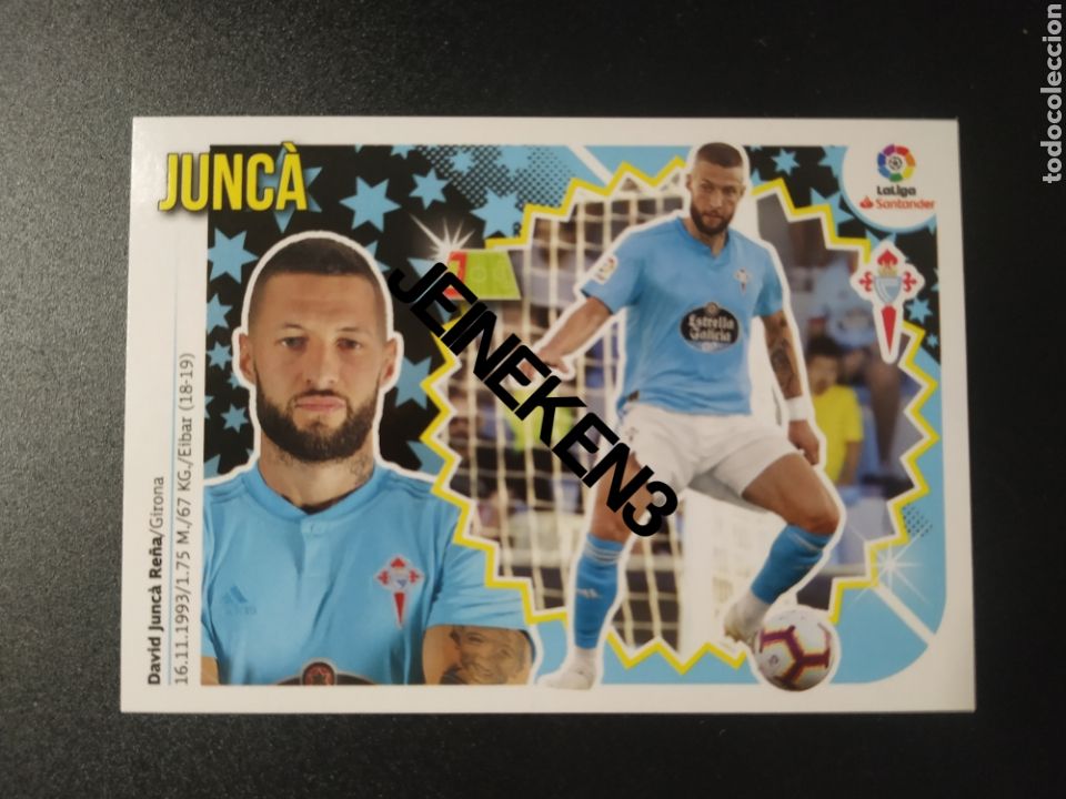 Cromos de f&uacute;tbol: Este 2018/19 5 BIS Junca (Coloca) Celta - Foto 1