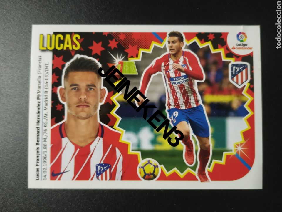 Cromos de f&uacute;tbol: Este 2018/19 7 Lucas At.Madrid - Foto 1
