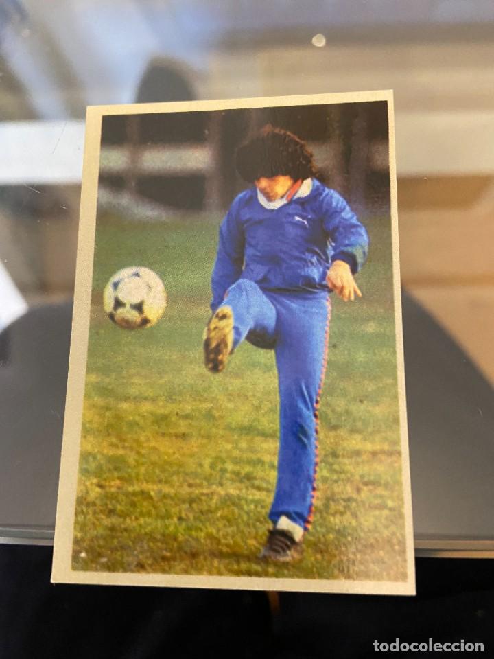 Cromos de f&uacute;tbol: maradona mis ense&ntilde;anzas - Foto 1