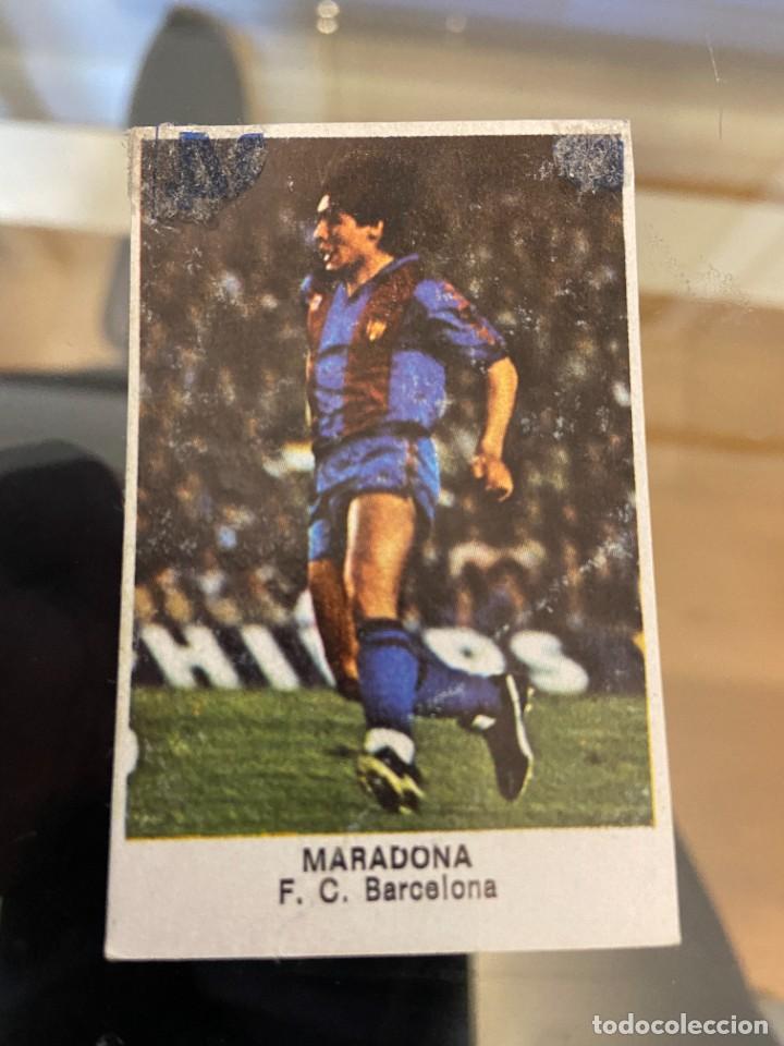 Cromos de f&uacute;tbol: maradona 84 - Foto 1