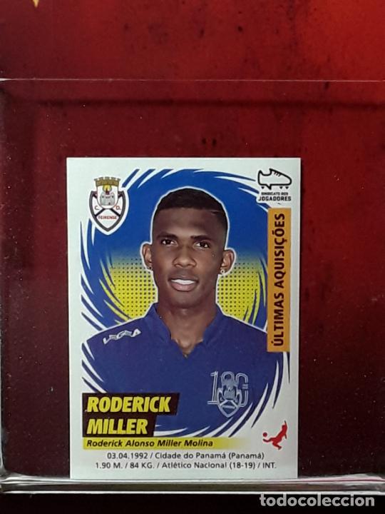 Cromos de F&uacute;tbol: LIGA NOS 2018 2019 FUTEBOL 18 19 CROMO PANINI FUTBOL N 398 FEIRENSE RODERICK MILLER