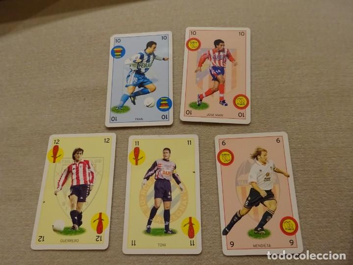 Cartes &agrave; collectionner de Football: 5 CARTAS DE LA BARAJA FUTBOL MARCA, LIGA 1.997-1.998, PERFECTO ESTADO