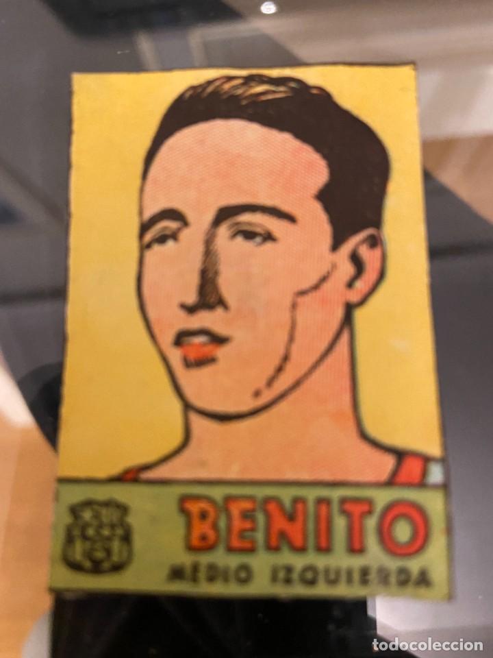 Cromos de f&uacute;tbol: BENITO BARCELONA 1942 - Foto 1