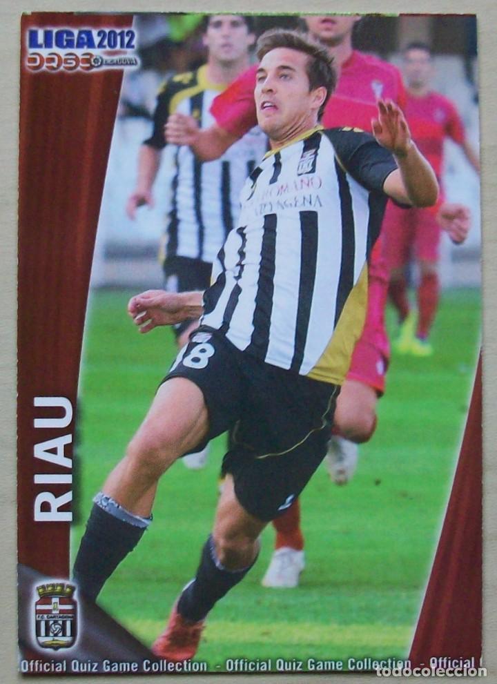 Cromos de F&uacute;tbol: 976 RIAU CARTAGENA FICHAS ALBUM MUNDICROMO 2011 2012 11 12