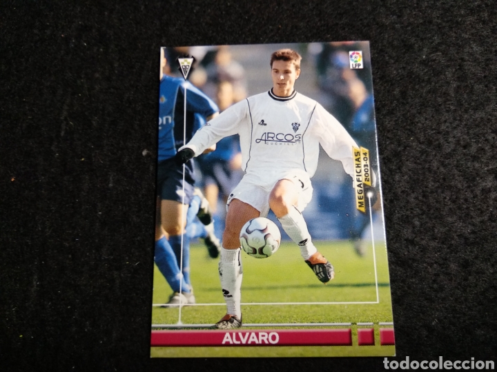Cromos de f&uacute;tbol: 8. &Aacute;lvaro. Megafichas 2003 2004 panini - Foto 1
