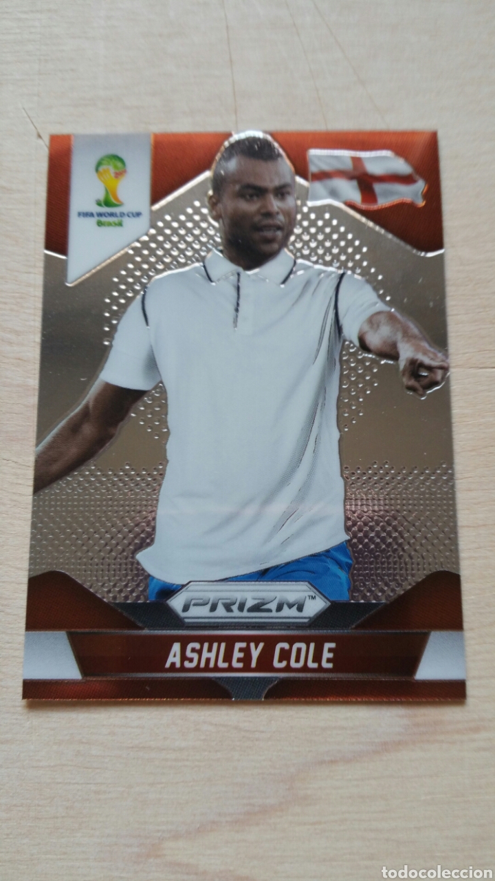 Cromos de F&uacute;tbol: 135 Ashley Cole prizm fifa World cup brasil 2014
