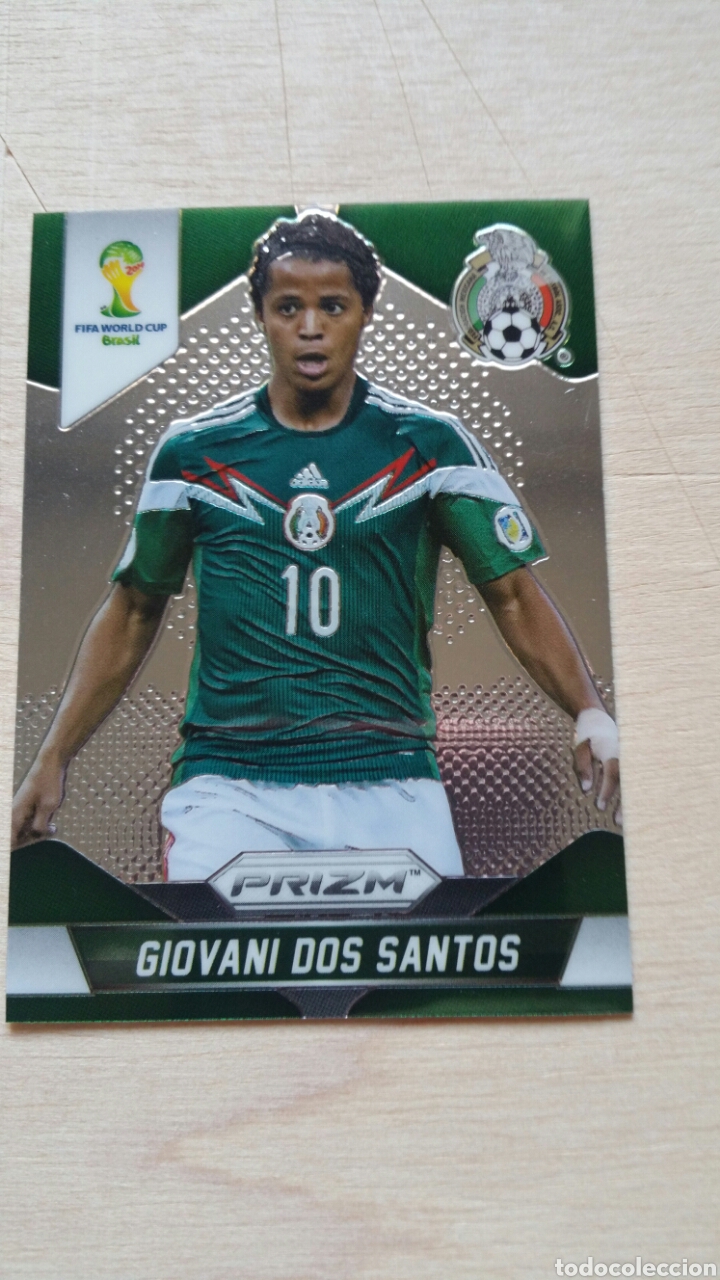 Cromos de F&uacute;tbol: 147 Giovani Dos Santos prizm fifa World cup brasil 2014