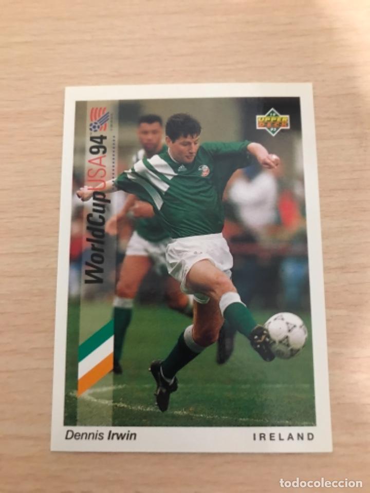 Cromos de f&uacute;tbol: Irwin sin pegar - Foto 1