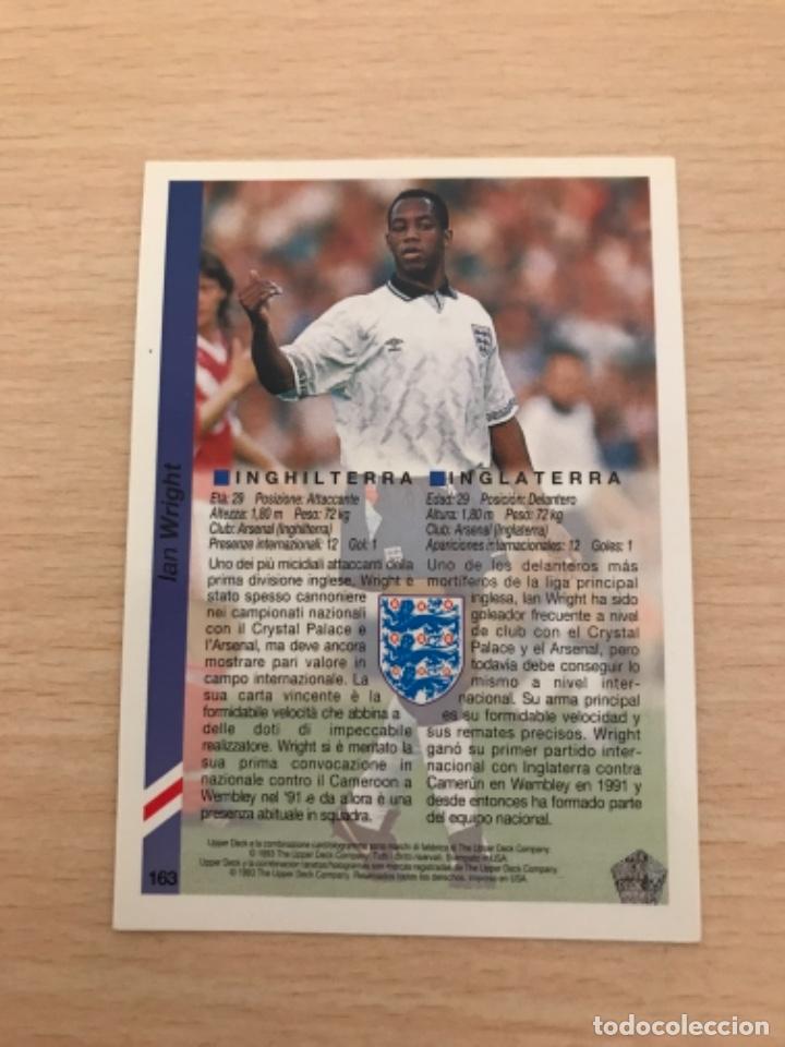 Cromos de f&uacute;tbol: Wright sin pegar - Foto 2