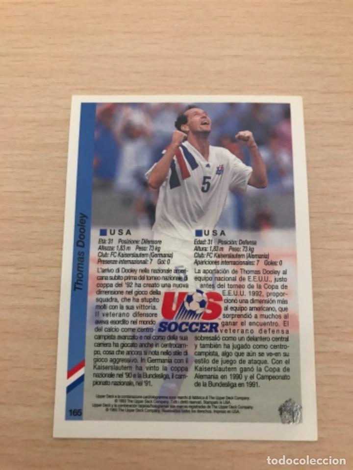 Cromos de f&uacute;tbol: Dooley sin pegar - Foto 2