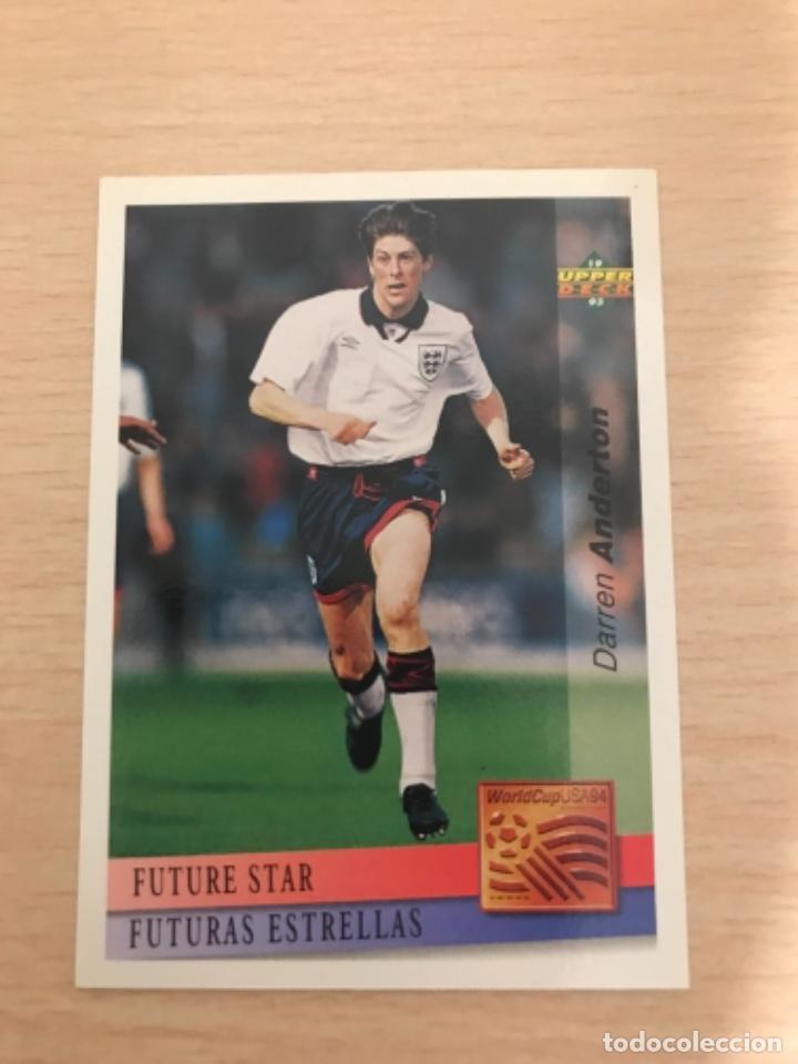 Cromos de Futebol: Anderton sin pegar