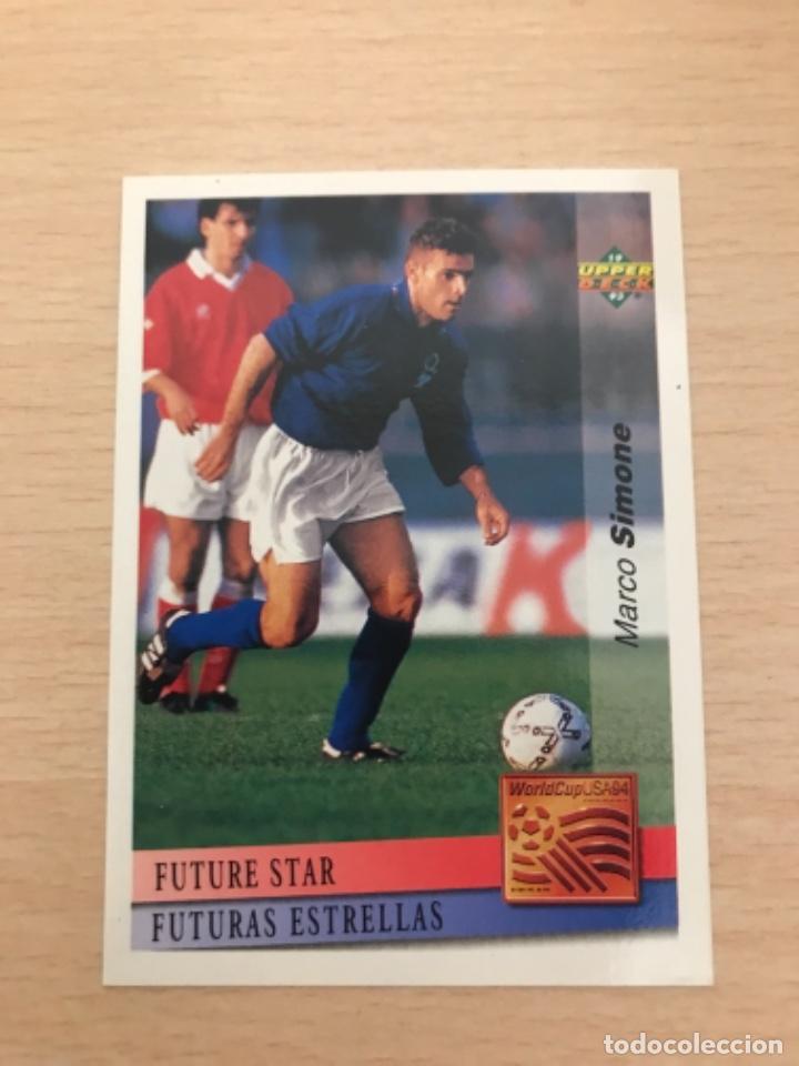 Cromos de f&uacute;tbol: Simone sin pegar - Foto 1