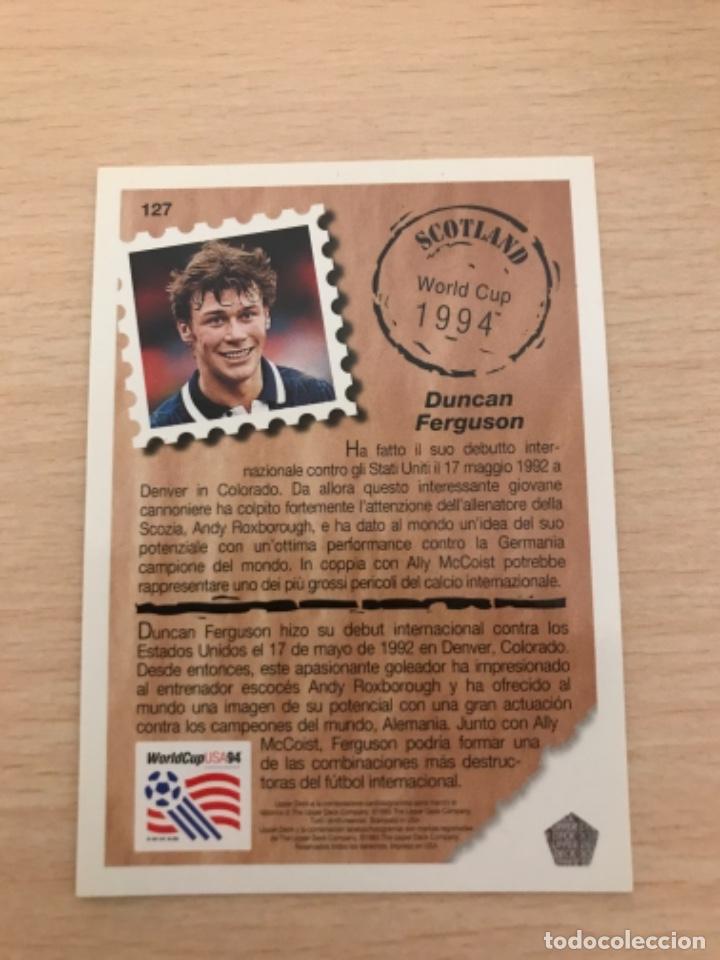 Cromos de f&uacute;tbol: Ferguson sin pegar - Foto 2