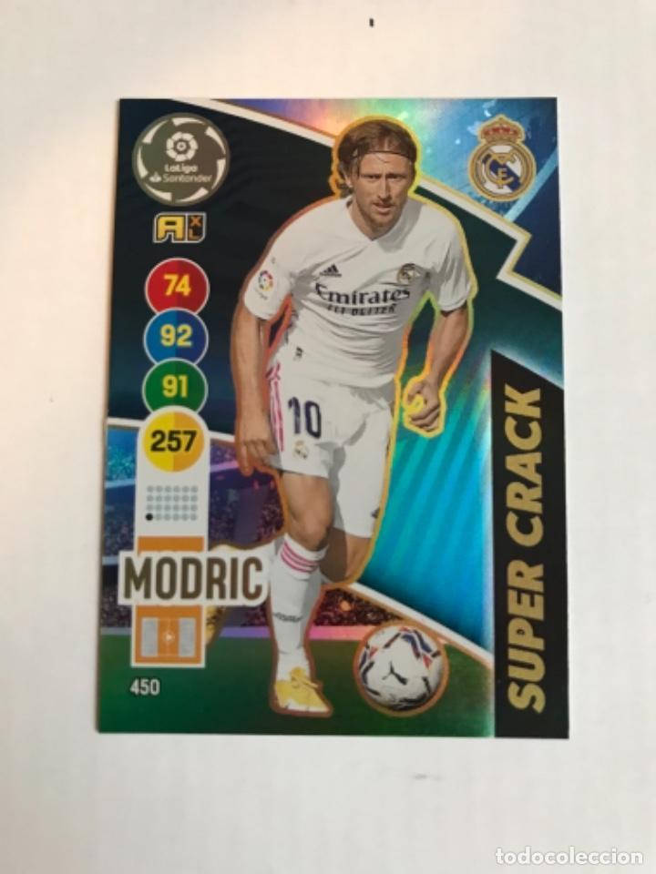 Cromos de F&uacute;tbol: 5. ADRENALYN MODRIC S&Uacute;PER CRAK 2020-2021 20-21