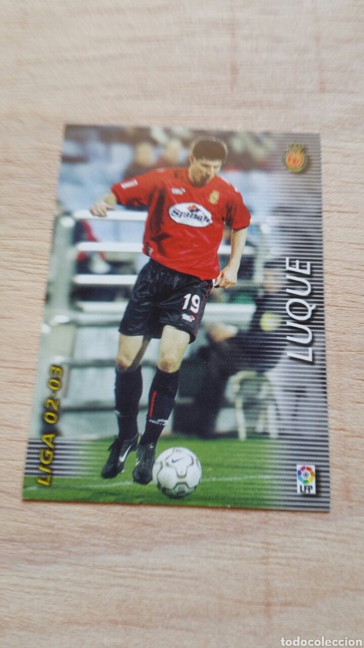 Cromos de f&uacute;tbol: Luque megafichas liga 2002 2003 - Foto 1