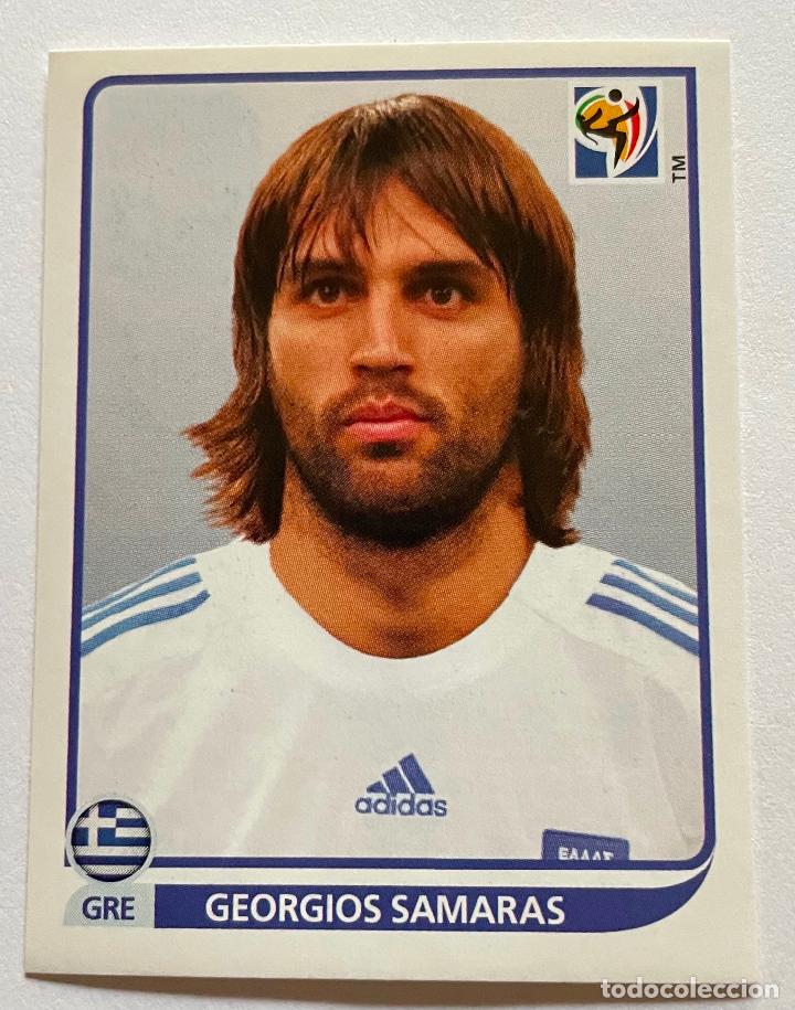 Cromos de F&uacute;tbol: CROMO MUNDIAL 2010 GEORGIOS SAMARAS Numero 180 PANINI