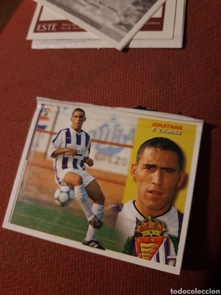 Cromos de f&uacute;tbol: Jonathan 14 bis este Valladolid este 02 03 2002 2003 - Foto 2