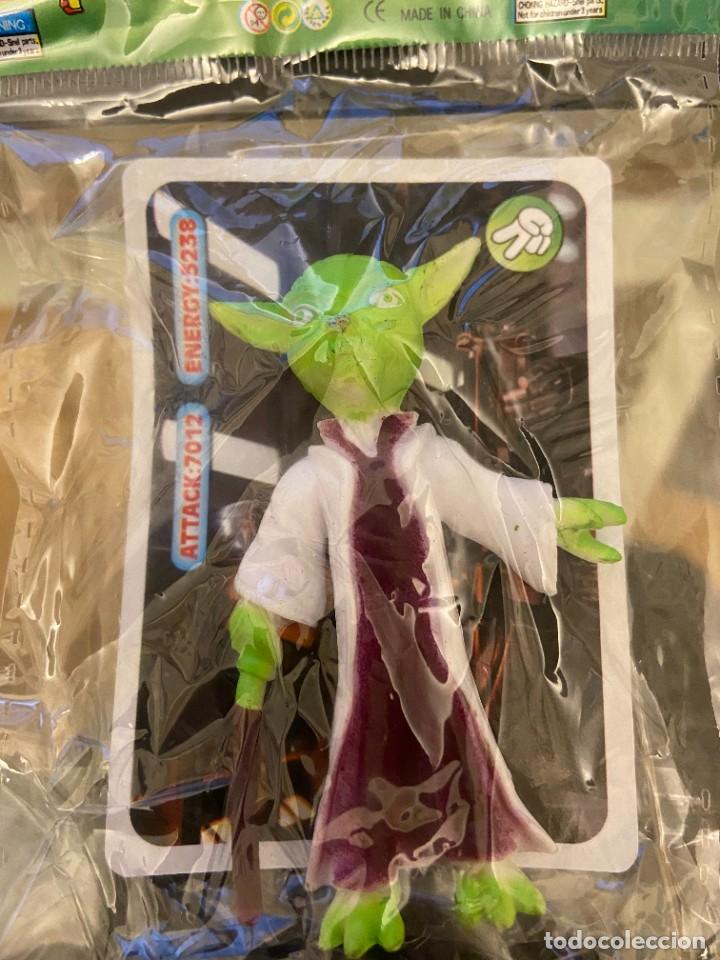 Cromos de F&uacute;tbol: STAR WARS FIGURA CON CROMO NO SE QUIEN ES 10 CM DE ALTO NUEVO