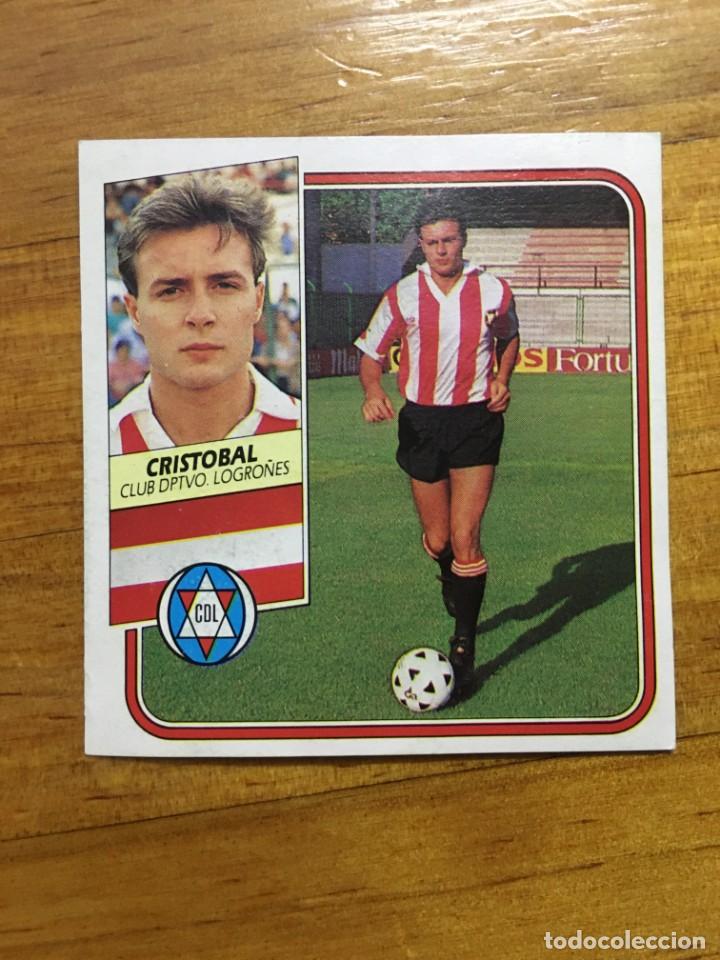 Cromos de f&uacute;tbol: 1989 1990 .Ediciones Este. Despegado. Cristobal. Logro&ntilde;es - Foto 1