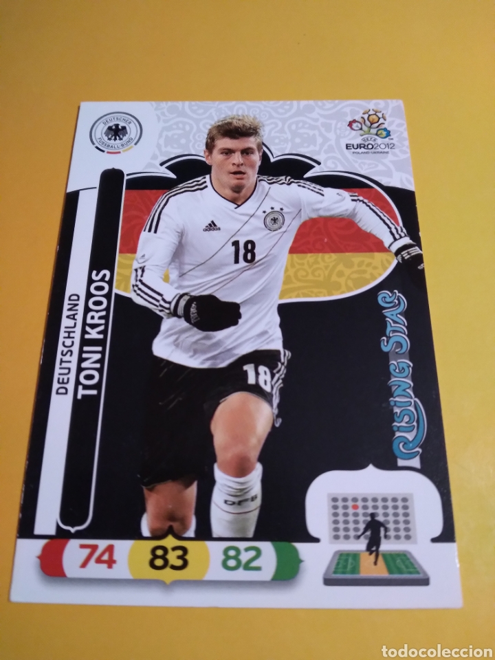 Cromos de F&uacute;tbol: Toni kroos.rising star.euro2012.adrenalyn
