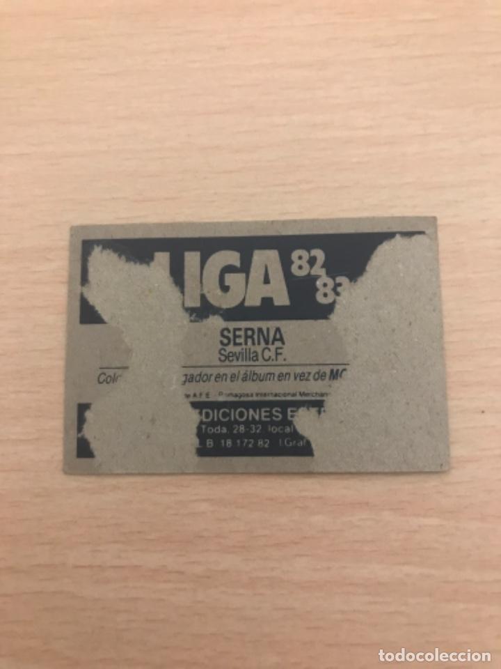 Cromos de f&uacute;tbol: Serna - Foto 2