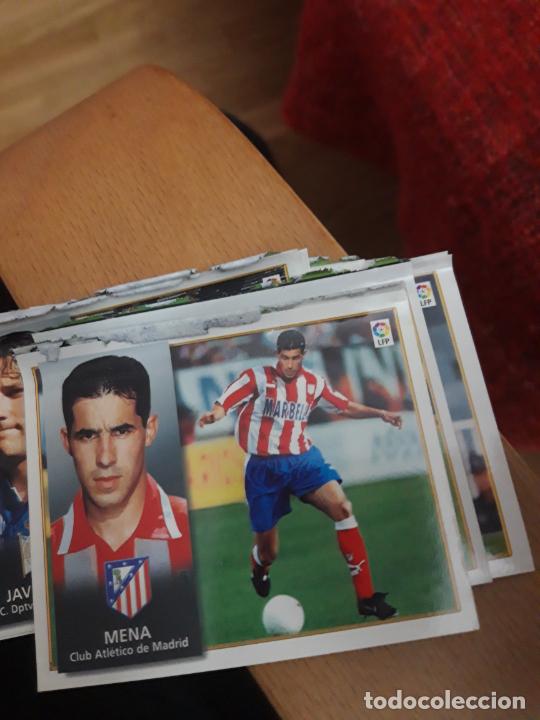 Cromos de f&uacute;tbol: Fichaje 1 Mena ATL&Eacute;TICO DE MADRID este 98 99 1998 1999 ventanilla - Foto 1