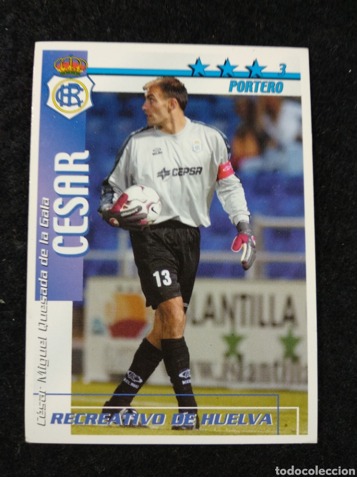 Cromos de f&uacute;tbol: F&uacute;tbol match total 02-03 C&eacute;sar - Foto 1