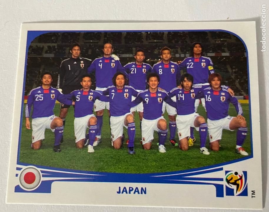 Cromos de F&uacute;tbol: CROMO MUNDIAL 2010 SELECCION JAPAN Numero 372 PANINI